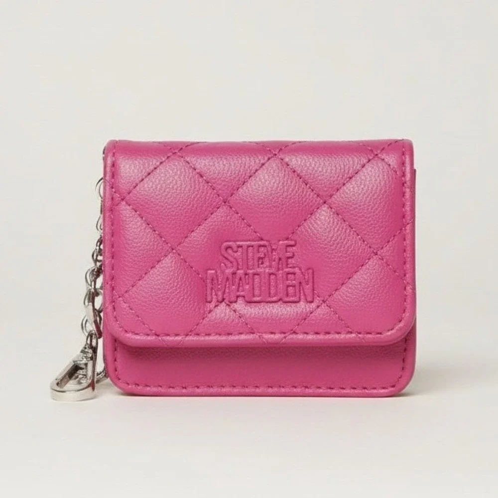 Pink‎ Steve Madden wallet card case